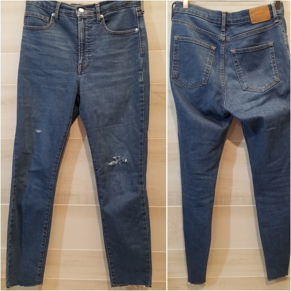 {28} Everlane Ankle Distressed Jean Raw Hem